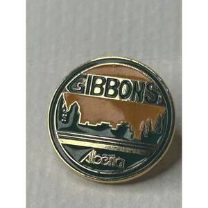 Vintage Gibbons Lapel Pin‎ (Alberta)